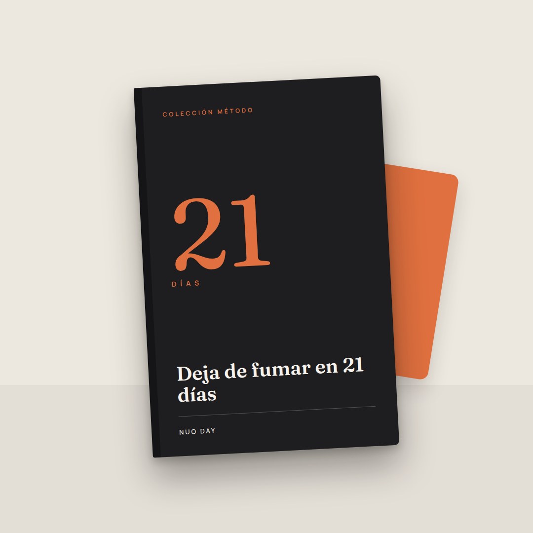 Libro Deja de fumar en 21 días, Colección Método de Nuo Day
